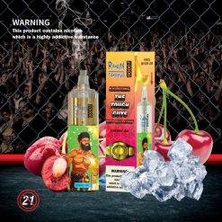 4LP42P124 RandM Tornado 10000 エアフローコントロールベープデバイス 1pc チェリーアイス - RandM Tornado Tokyo