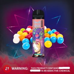 4LP42P242 RandM Tornado 8000 エアフローコントロールベープデバイス 1pc スキットルズキャンディ - RandM ベイプ