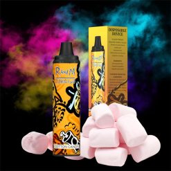 4LP42P296 RandM Tornado 6000 エアフローコントロールベイプポッドデバイス 1pc 綿菓子 - RandM Vape Price