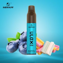 4LP42P67 RandM Movkin Ulax 6800 (セラミックコイル) 充電式使い捨てベイプポッドデバイス ブルーベリーバブルガム - RandM Tornado Store
