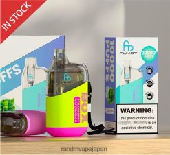 4LP42P93 Fumot Original RandM Tornado Box 10000 エアフローコントロールベープデバイス 1pc イチゴスイカ - RandM Vape Japan