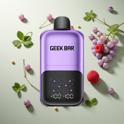 GEEK BAR 2GO 50000 グレープ＆ラズベリー インタラクティブ ラージ スクリーン