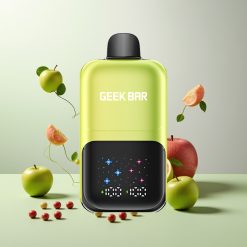GEEK BAR 2GO 50000 サワーアップルアイス インタラクティブラージスクリーン
