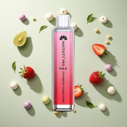 Hayati Pro Max 4000パフ ストロベリーハッババッバ デュアル1.1オームメッシュコイル