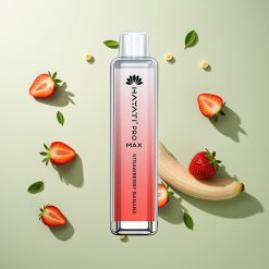 Hayati Pro Max 4000パフ ストロベリーバナナ リチャージャブル