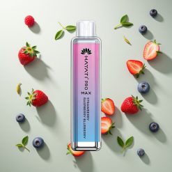 Hayati Pro Max 4000パフ ストロベリー・ラズベリー・ブルーベリー リチャージャブル