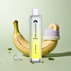 Hayati Pro Max 4000パフ バナナアイス リチャージャブル