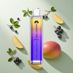 Hayati Pro Max 4000パフ ブラックカラントマンゴー 1400mAh