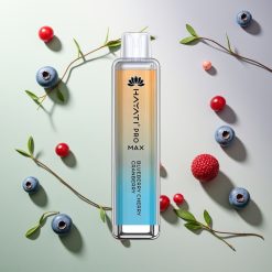 Hayati Pro Max 4000パフ ブルーベリー チェリー クランベリー 1400mAh