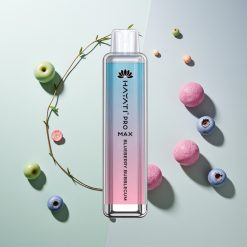 Hayati Pro Max 4000パフ ブルーベリーバブルガム 1400mAh