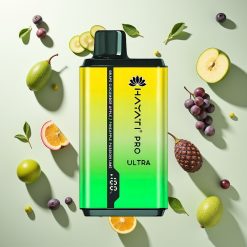 Hayati Pro Ultra 15000パフ グレープ キュウリ アップル パイナップル パッション