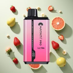 Hayati Pro Ultra 15000パフ ストロベリーグレープフルーツ＆ストロベリードラゴンフルーツ