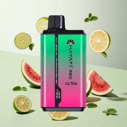 Hayati Pro Ultra 15000パフ フレッシュミント & スイカ フィジーレモンライム