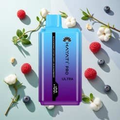 Hayati Pro Ultra 15000パフ ブラックカラント綿あめブルーラズベリー