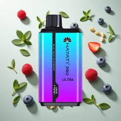 Hayati Pro Ultra 15000パフ ブルーベリーラズベリーメンソール