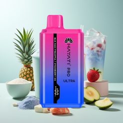 Hayati Pro Ultra 15000パフ ブルーラズパイナップルストロベリーアイス