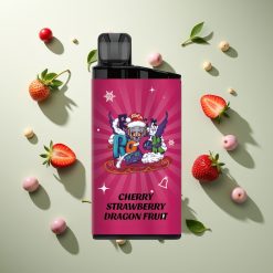 IGET Bar 3500 Puffs 1400mAh チェリーストロベリードラゴンフルーツ