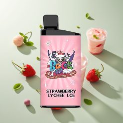 IGET Bar 3500パフ ストロベリーライチアイス