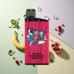 IGET Bar 3500パフ バナナザクロチェリーアイス 1400 mAh