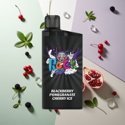 IGET Bar 3500パフ ブラックベリーポメグラネートチェリーアイス