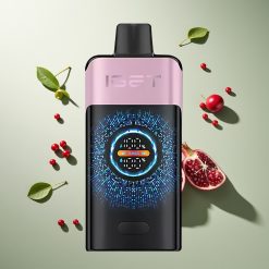 IGET ONE 12000 パフ チェリーポメグラネート 大曲面カラースクリーン