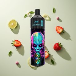 JNR Alien Max 18000パフ Hubba Bubba 苺 デュアルメッシュコイル