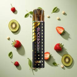 JNR Black&Golden 800 Puffs ストロベリーキウイ 使い捨てベイプ