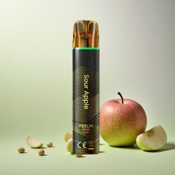 JNR Black&Golden 800パフ サワーアップル 2ml