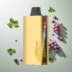 JNR Cruiser 12000 Puffs グレープアイス フルメタルアルミニウムボディ