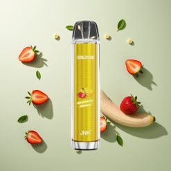 JNR Glod380 6000パフ ストロベリーバナナ ディスポーザブルベイプ