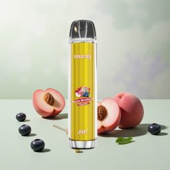 JNR Glod380 6000パフ ピーチブルーベリー 1.0ohmメッシュコイル