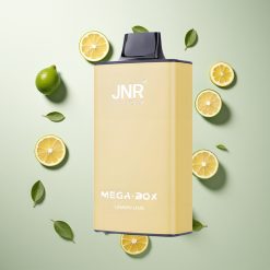 JNR Mega Box 25000 Puffs レモン&ライム デュアルメッシュコイル