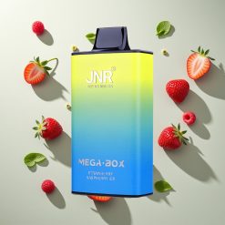 JNR Mega Box 25000パフ ストロベリーレッドラズベリーアイス