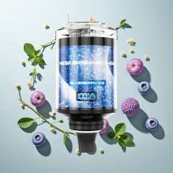 JNR Mega Shisha Hookah 100K ブルーベリーアイス