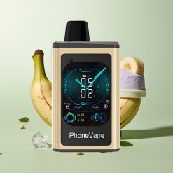 JNR PhoneVape 30000パフ バナナアイス アジャスタブルエアフロー