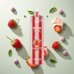 JNR Shisha Hookah 12000パフ Strawberry Ice 750mAh