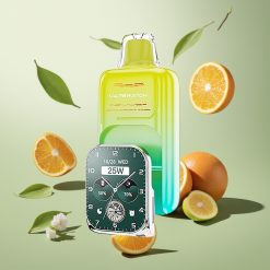 JNR VapeWatch 30000パフ オレンジマンゴー デュアルメッシュコイル