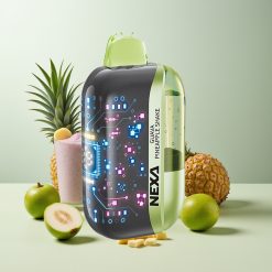 NEXA Ultra 50000 パフス グアバパイナップルシェイク ディスプレイスクリーン