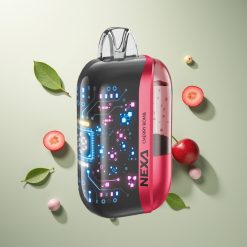 NEXA Ultra 50000パフ チェリーボム 0.9オームデュアルメッシュコイル