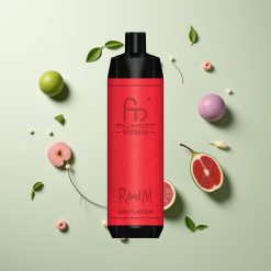 RandM Fumot Shisha 10000パフ ガムフレーバー 0.5%ニコチン