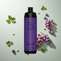 RandM Fumot Shisha 10000パフ グレープアイス