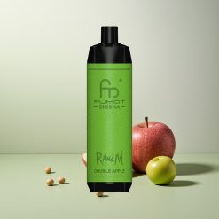 RandM Fumot Shisha 10000パフ ダブルアップル 0.6オームメッシュコイル