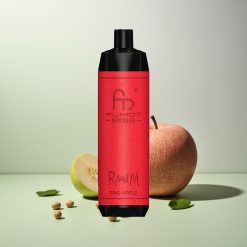 RandM Fumot Shisha 10000パフ ダブルアップル 0.6ohmメッシュコイル