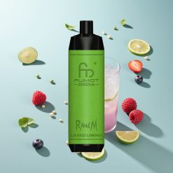 RandM Fumot Shisha 10000パフ ブルーレモネード 0.5%ニコチン