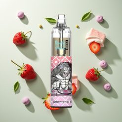 RandM Fumot Tornado 7000パフ ストロベリーアイス メッシュコイル