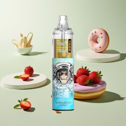 RandM Fumot Tornado 7000パフ ストロベリードーナツ メッシュコイル