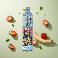 RandM Fumot Tornado 7000パフ ストロベリーバナナ メッシュコイル