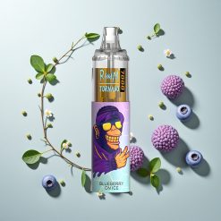 RandM Fumot Tornado 7000パフ ブルーベリーオンアイス メッシュコイル