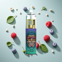 RandM Fumot Tornado 7000パフ ブルーレズチェリー メッシュコイル