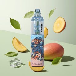 RandM Fumot Tornado 7000回 マンゴーオンアイス メッシュコイル